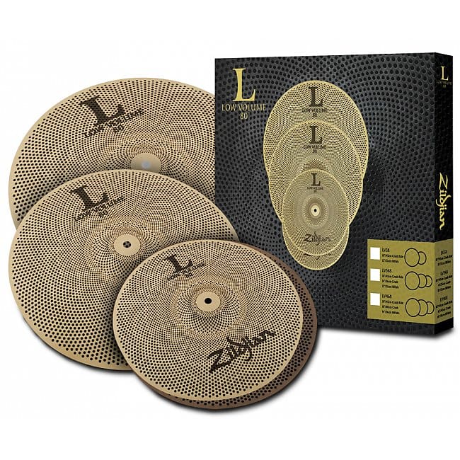 ZILDJIAN L80 Low Volume 468 Box Set 14-16-18 Beckenset image 1