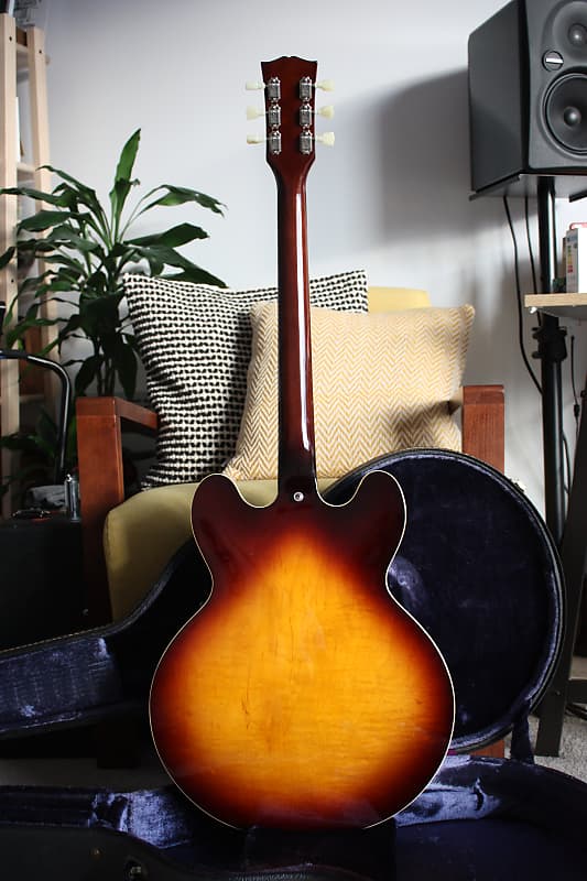 RARE '88 Burny RSA-100 ’60 ES-335 Sunburst Lacquer, Japan, Gakki, Fret  Nibs, VH1 Pickups, CLEAN!