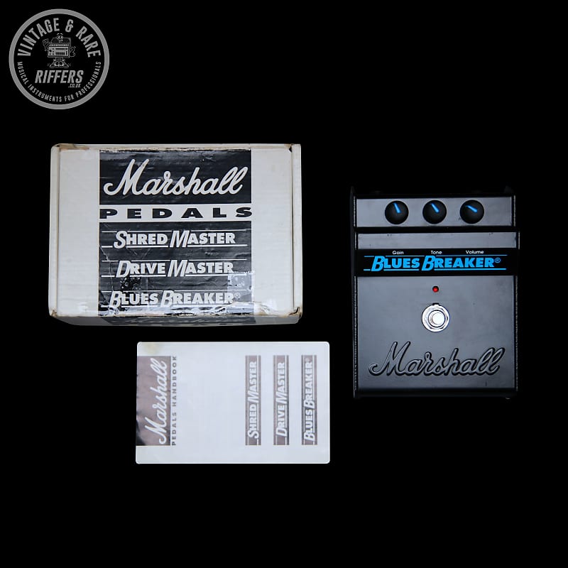(Video) *All Original* 1990s Marshall Blues Breaker Mk1 Vintage  Bluesbreaker Overdrive MKI (Not the Reissue!) Including Box & Pedal Handbook