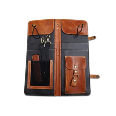 Ahead Bags - ALSCT - Tan Handmade Leather Stick Case w/Drum Key Holder