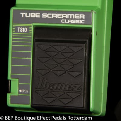 Ibanez TS-10 Tube Screamer Classic 1990 s/n 8231282  as used by John Mayer and SRV image 5