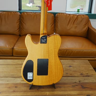 Fender American Acoustasonic Telecaster, Ebony Fingerboard, Sunburst image 2