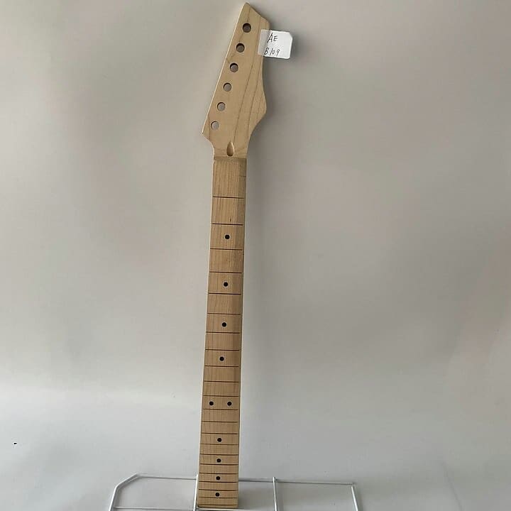 22 Frets Unfinished Maple Wood Guitar Neck Reverb