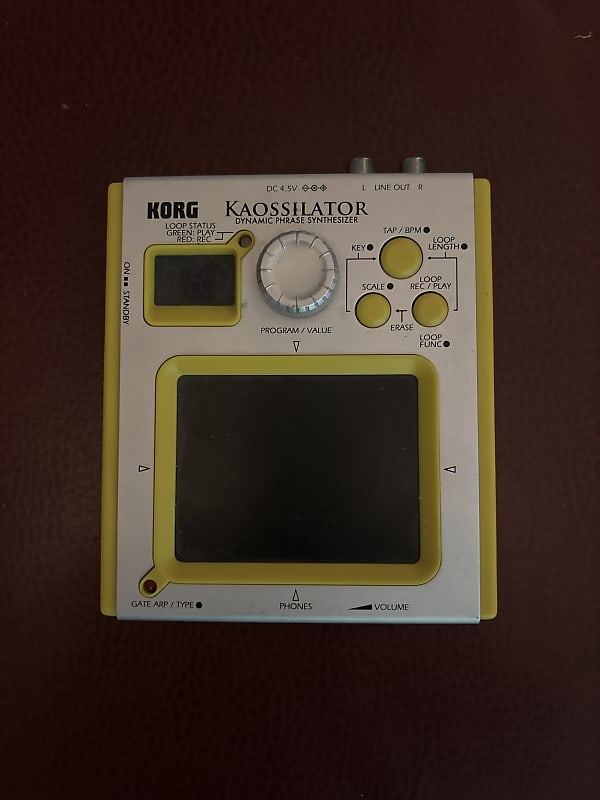 Korg Kaossilator Dynamic Phrase Synthesizer