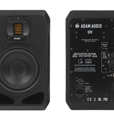 ADAM Audio S2V Premium 2-Way Active Nearfield Studio Monitor (Pair) image 3