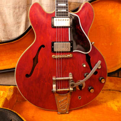 Gibson ES-355 1963 - Cherry Red image 2
