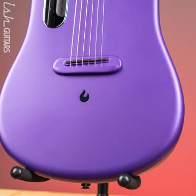 Lava Music LAVA ME 4 Carbon 36" Smart Acoustic-Electric Guitar Purple (w/ Airflow Bag) image 3