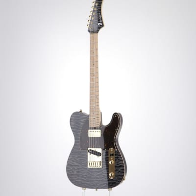 Ts Guitars Custom Order TL 22 Quilt Top Trans Black MOD (S/N:031393) (08/30) image 2