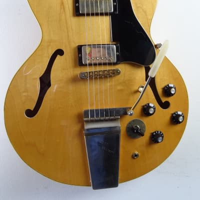 Gibson ES-345 TD Stereo 1972/1973 Natural With Lyre Vibrola image 1