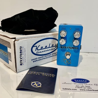 Reverb.com listing, price, conditions, and images for keeley-katana-blues-drive