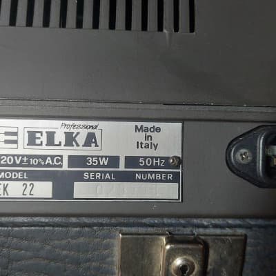 Elka EK 22 RARE + New Blu display + Ram 22 cartridge + Case (SERVICED) image 6