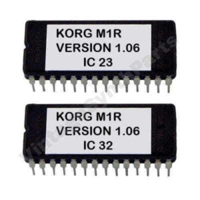 Korg M1R OS Final OS Firmware revision v1.06 Eprom M1R Rom