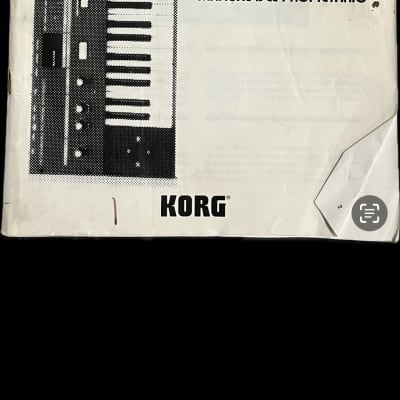 Korg Poly 61 Owners Manual