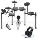 Alesis Nitro Mesh Kit 8-Piece Mesh-Head Electronic Drum Kit w/ DRP100 Headphones