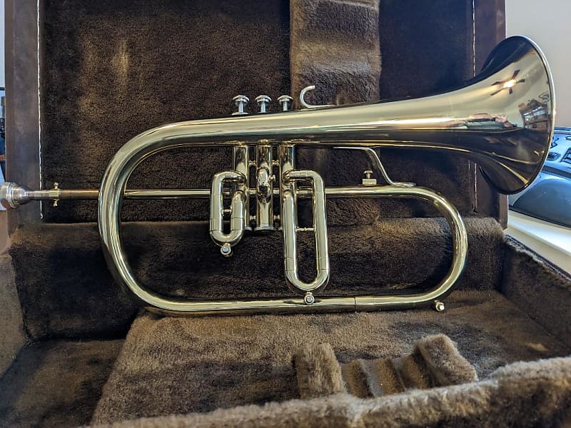 Blessing Artist Flugelhorn with hard case and mouthpiece Reverb