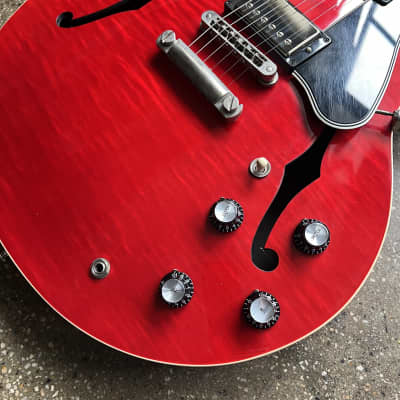 Gibson Memphis ES-335 Dot Figured 2013 - Cherry image 8