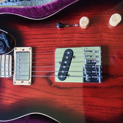 Luminous Telecaster Style 2019 Red Red image 3