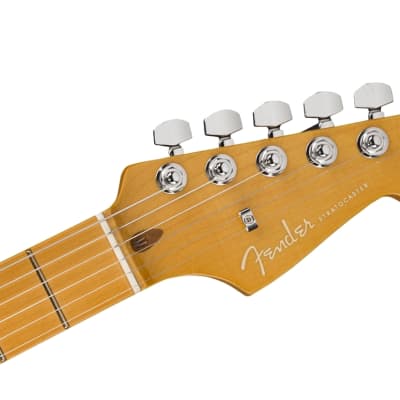 Fender American Ultra Stratocaster Electric Guitar Mocha Burst w/ Premium Hardshell Case image 5