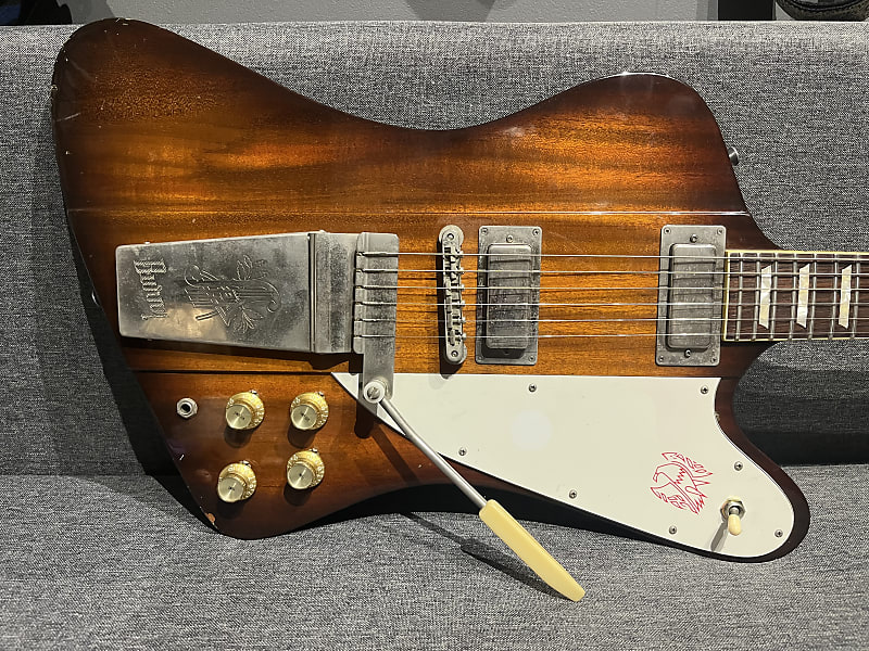 Burny FB-105 1989 Firebird V Vibrola Japan | Reverb Australia