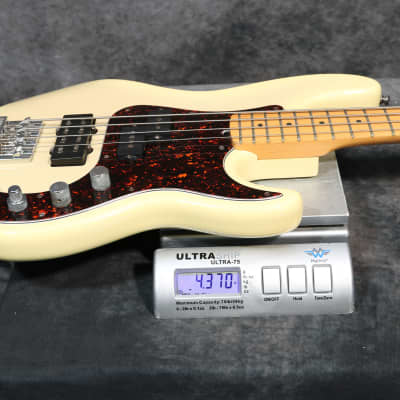 1996 Fender American Deluxe Precision Bass - See-Through Blonde - OHSC image 18