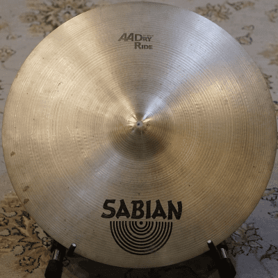 Sabian 21" AA Dry Ride Cymbal 1985 - 2001