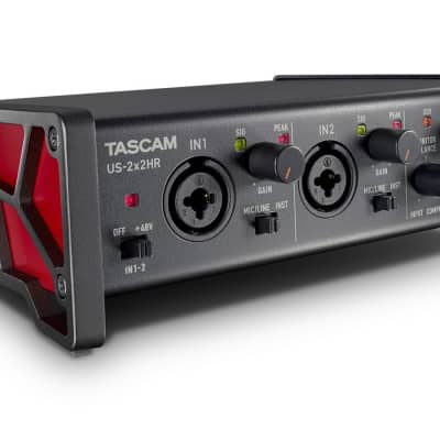TASCAM 2-In/2-Out Hi-Res USB Audio Interface with 2 Mic Preamps - US-2X2HR image 3