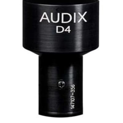 Audix D4 Hypercardioid Dynamic Drum and Instrument Microphone image 2