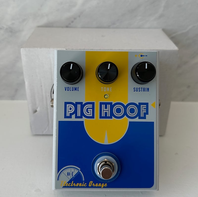 Electronic Orange Pig Hoof MKII 2019 (Ram's Head Big Muff) Reverb