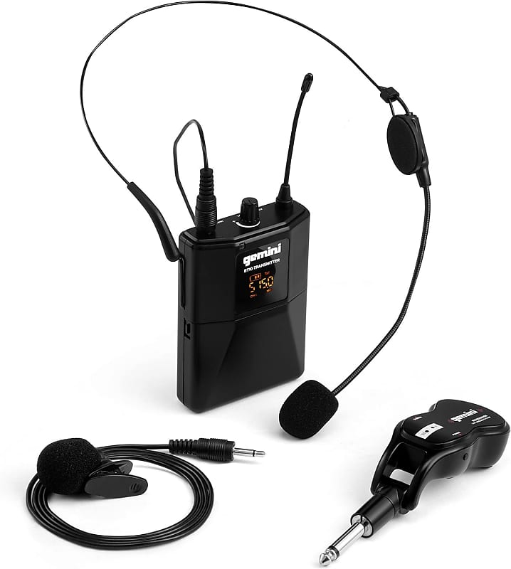 Gemini Sound GMU HSL100 Professional Wireless Headset Lavalier