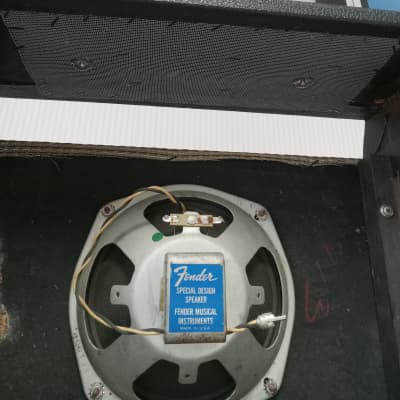 1965 Fender Vibro Champ Amp - Black Face Transitional image 13