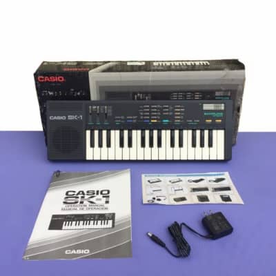 Casio SK-1 Classic Sampling Synthesizer Keyboard | Clean in Open Box