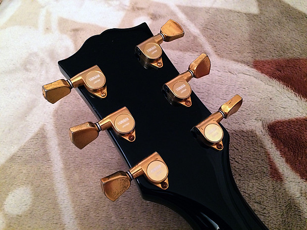 Yamaha LP800C Les Paul Custom '80s Vintage Black | Reverb