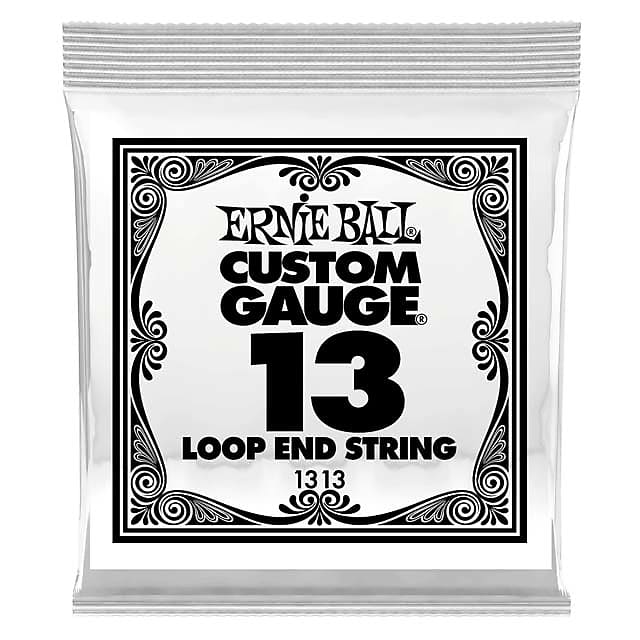 .013 Loop End Tin Plated Steel Custom Gauge for Banjo Mandolin Auto Harp Dulcimer Guitar Type String Works Great for Chinese 二胡 Spike Fiddle! image 1