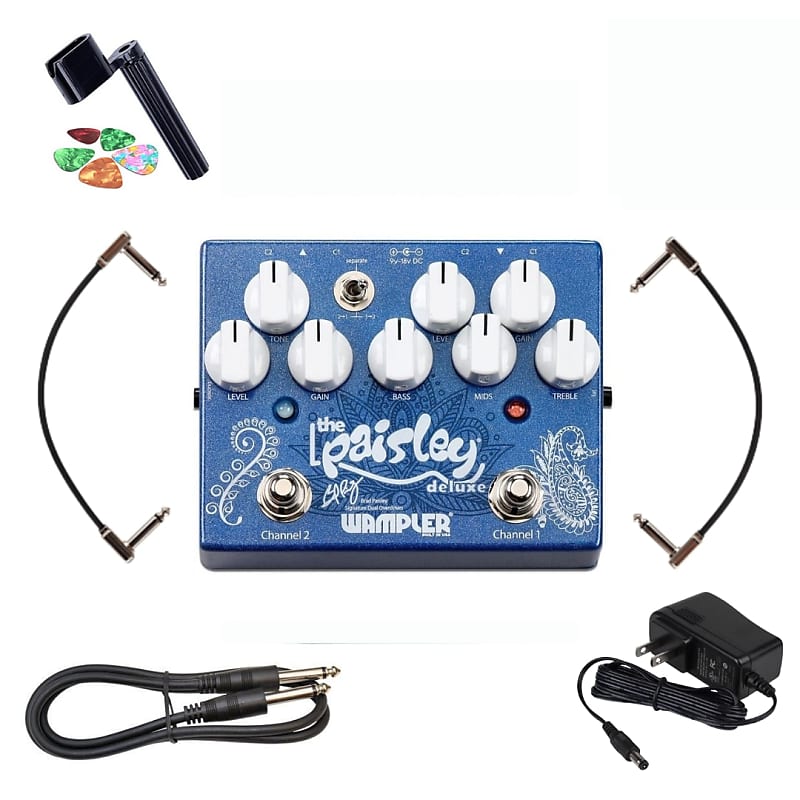 New Wampler Paisley Drive Deluxe | Brad Paisley Dual | Reverb