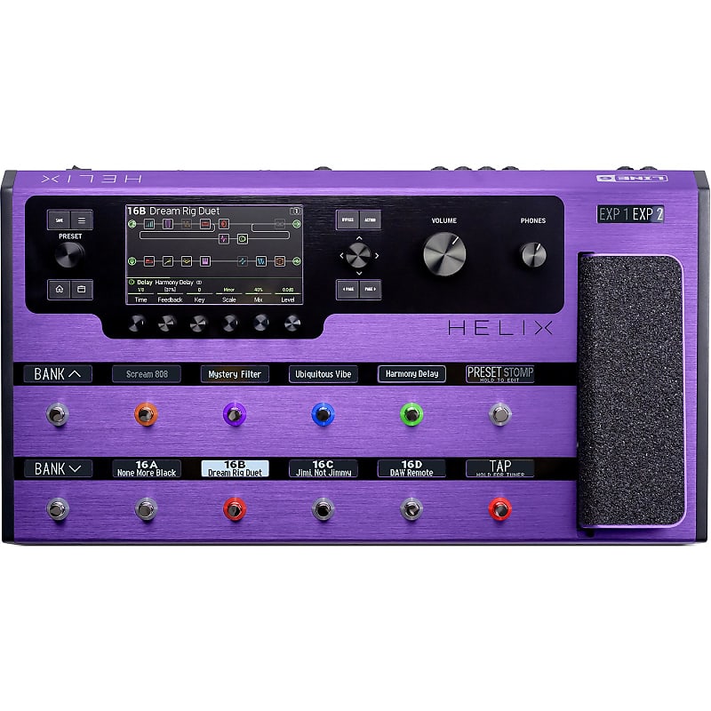 Line 6 HELIX PURPLE Special Edition Guitar Multi-Effects