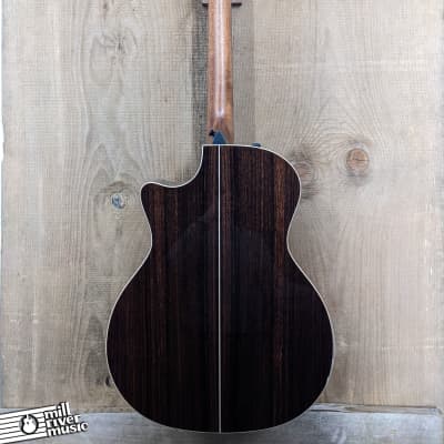 Taylor 814ce Grand Auditorium Acoustic Electric Guitar Natural image 5