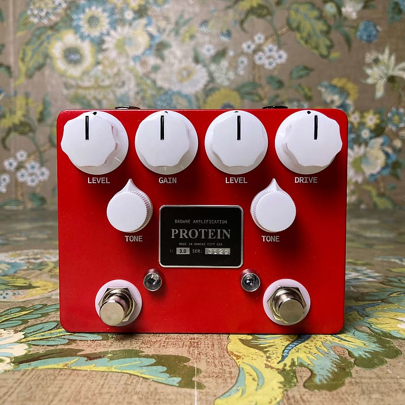 ギター Browne Amplification PROTEIN V3 Protein Dual Overdrive V3 — Browne Amplification