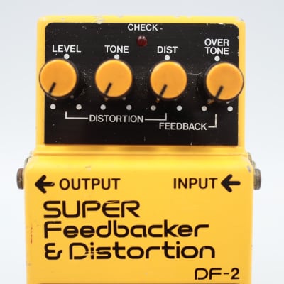 Boss DF-2 Super Feedbacker and Distortion 1985 - 1989 Made In 