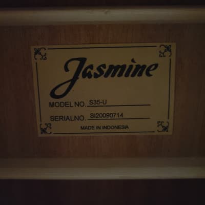 Jasmine S35-U Dreadnought Acoustic Guitar image 4
