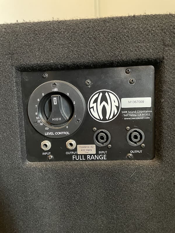 SWR Triad Bass Speaker Cabinet | Reverb