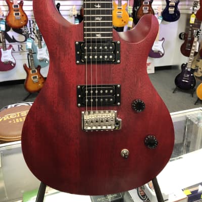 PRS SE CE 24 Standard Satin Vintage Cherry Electric, Mahogany Bolt On, Rosewood Fingerboard with Gig Bag for sale