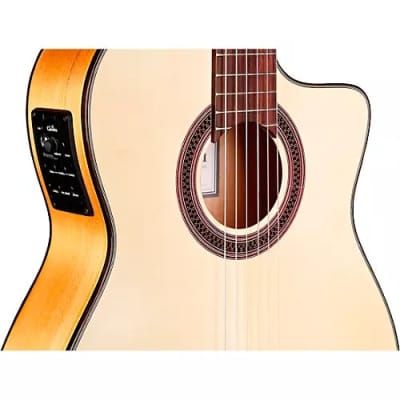 Cordoba GK Studio Flamenco Acoustic-Electric Guitar Natural, image 6