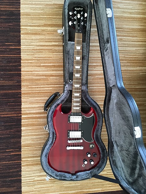 2007 Epiphone SG w HSC Reverb