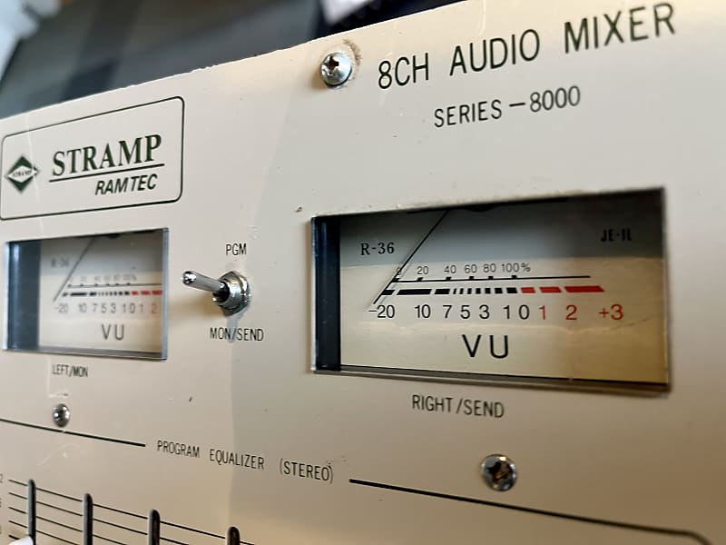 Stramp Ramtec 8ch. power mixer series 8000 image 1