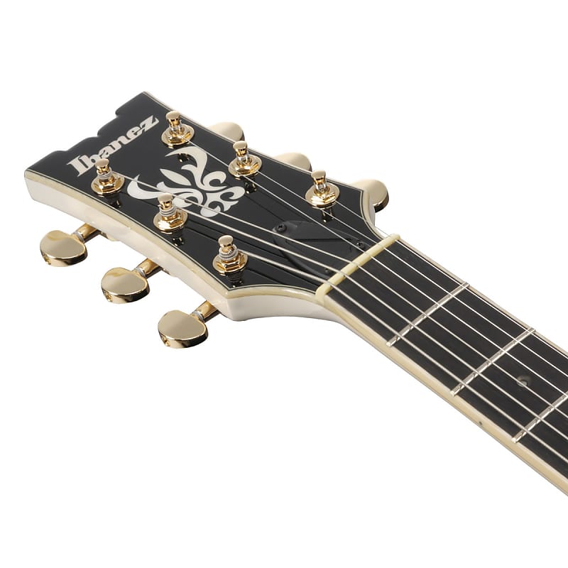 Ibanez / AMH90-IV (Ivory) 〜10/26(14:00) Ibanez AMH90-IV Artcore Expressionist Ivory | Reverb