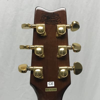 Washburn D10SCEDL Dreadnought Cutaway Acoustic-Electric Guitar Natural image 3