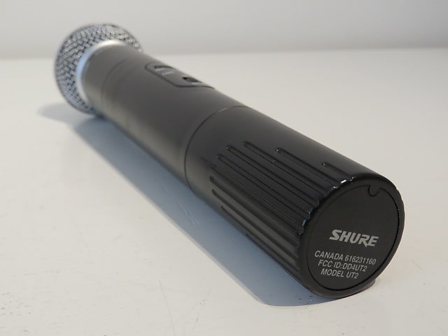 Shure SM58 / UT2 Wireless Microphone and UT4A Receiver