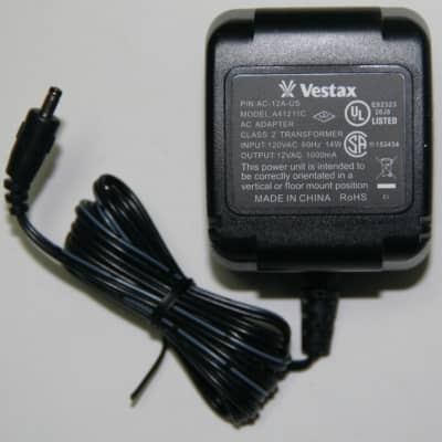 Generic replacement for Vestax AC-12A Power Adapter for many mixers etc image 2