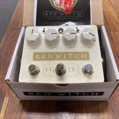 Reverb.com listing, price, conditions, and images for red-witch-fuzz-god-iv