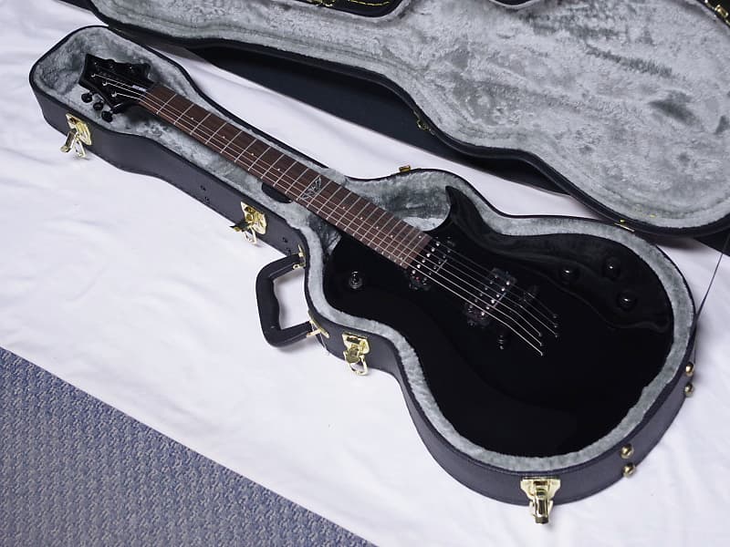 Washburn PXL100B Parallaxe 6-string electric GUITAR w/ Case - Black Gloss - Discontinued image 1